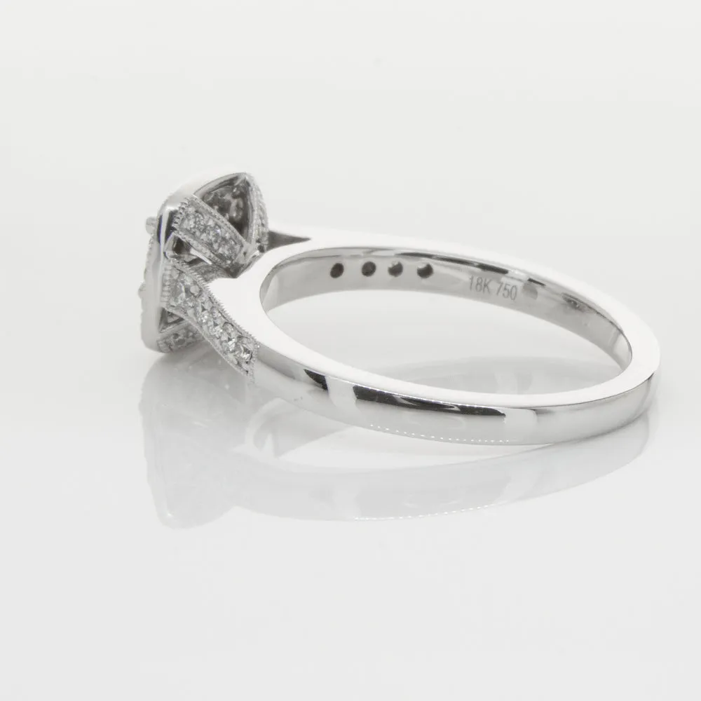 18ct White Gold .40ct Diamond Aurora Ring