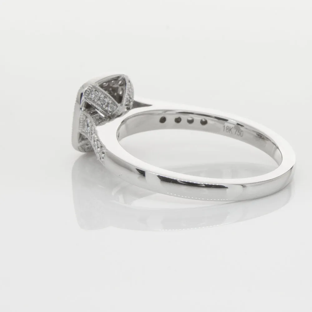 18ct White Gold .40ct Diamond Aurora Ring