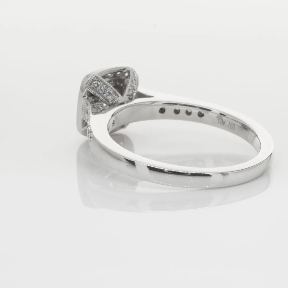 18ct White Gold .40ct Diamond Aurora Ring