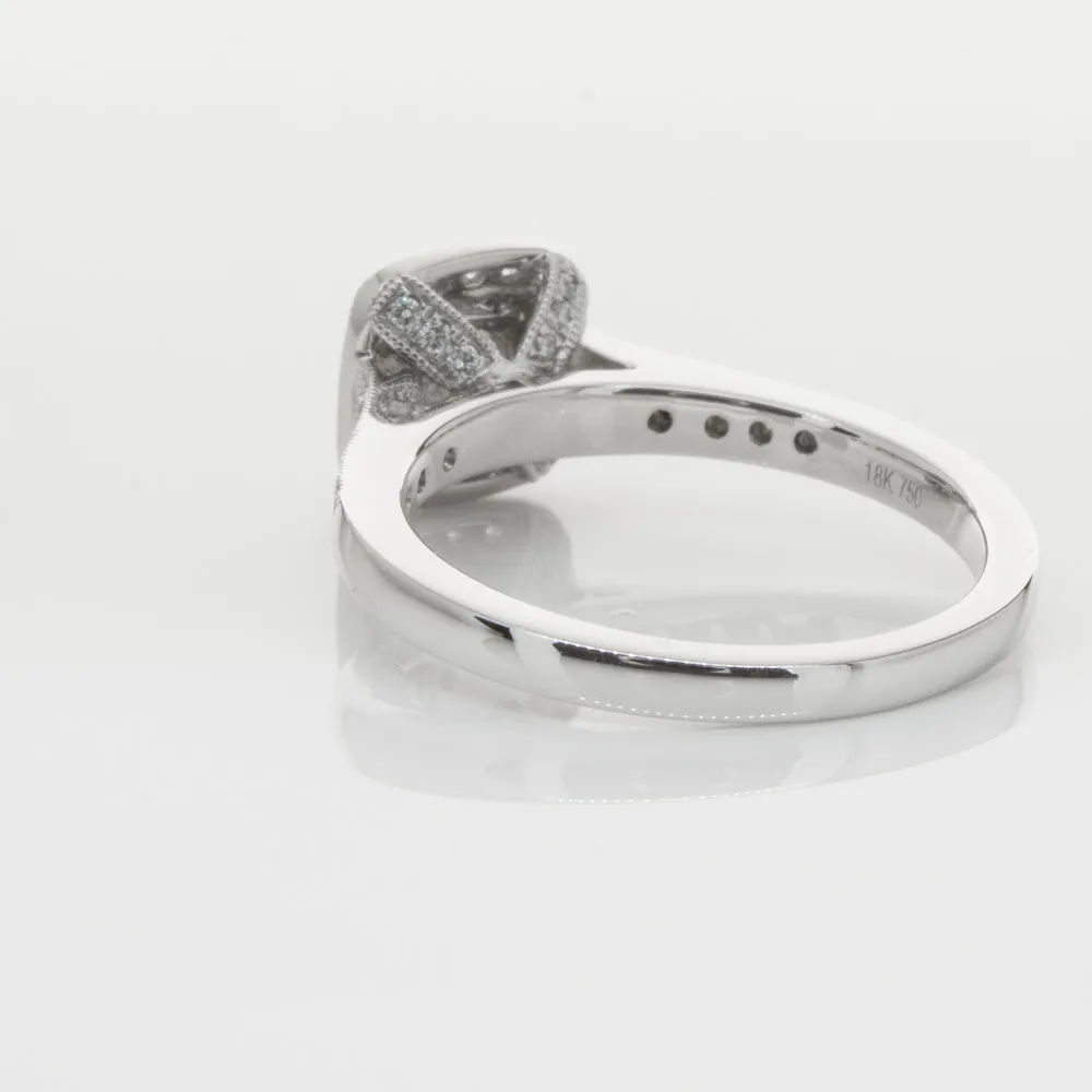 18ct White Gold .40ct Diamond Aurora Ring