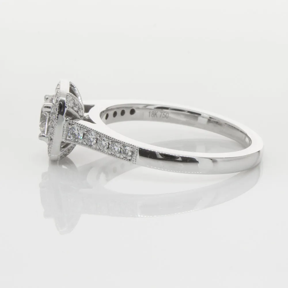 18ct White Gold .40ct Diamond Aurora Ring