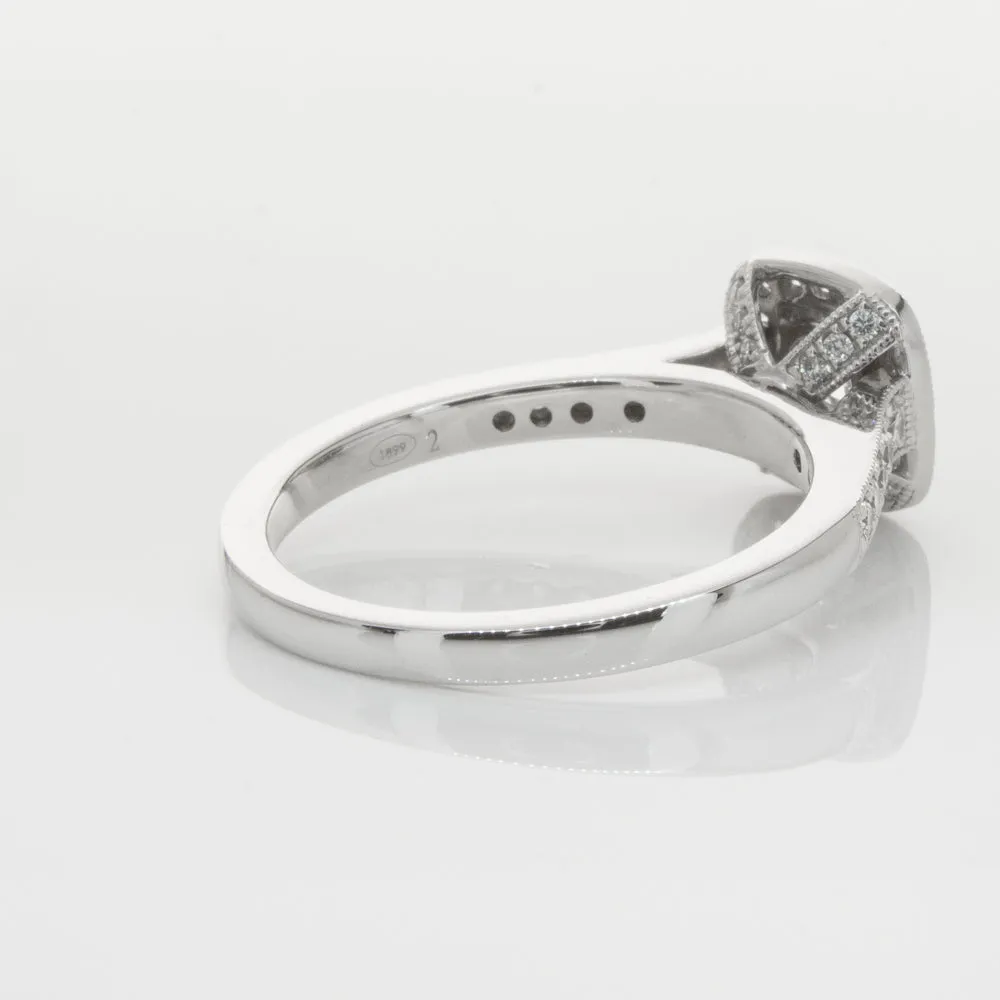 18ct White Gold .40ct Diamond Aurora Ring