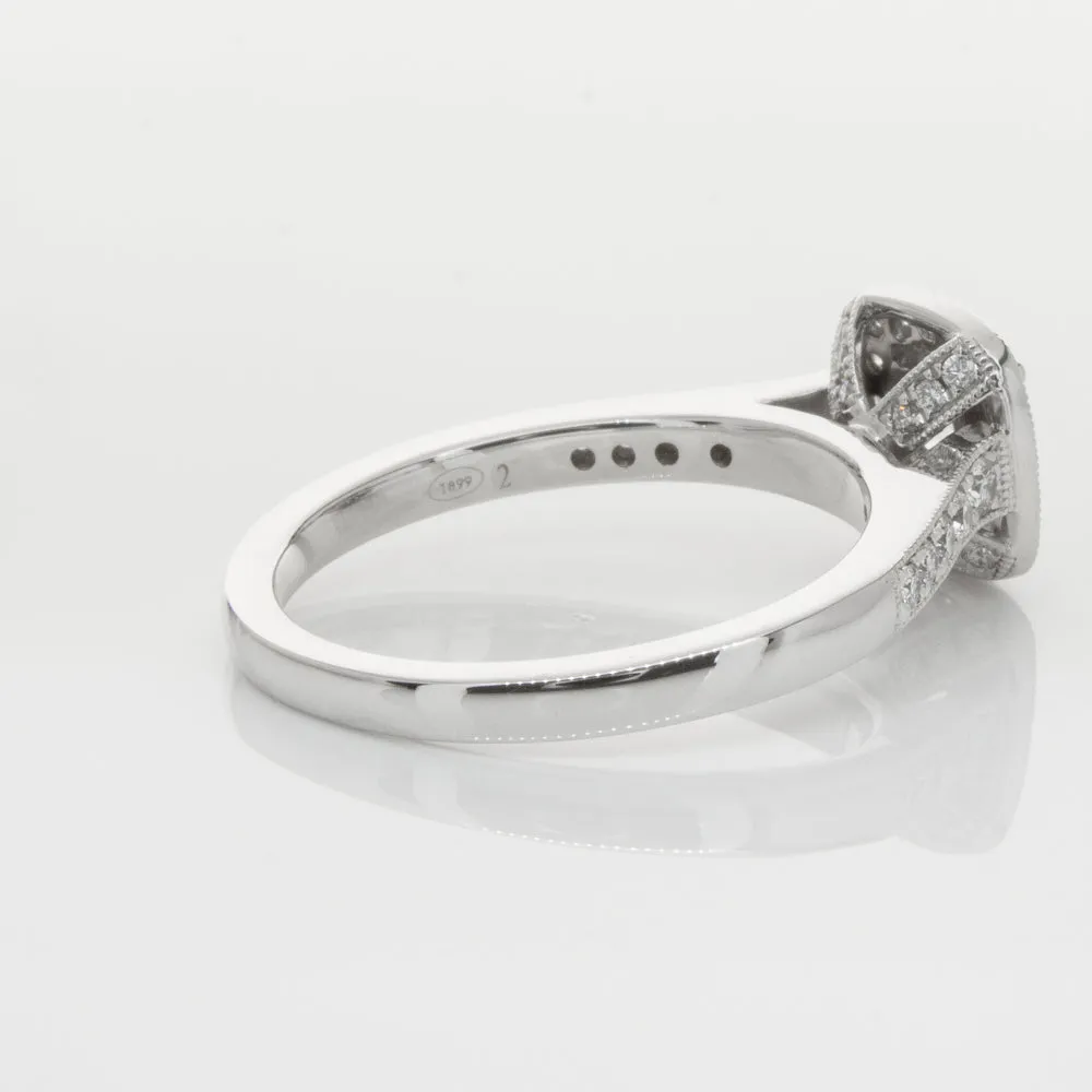 18ct White Gold .40ct Diamond Aurora Ring