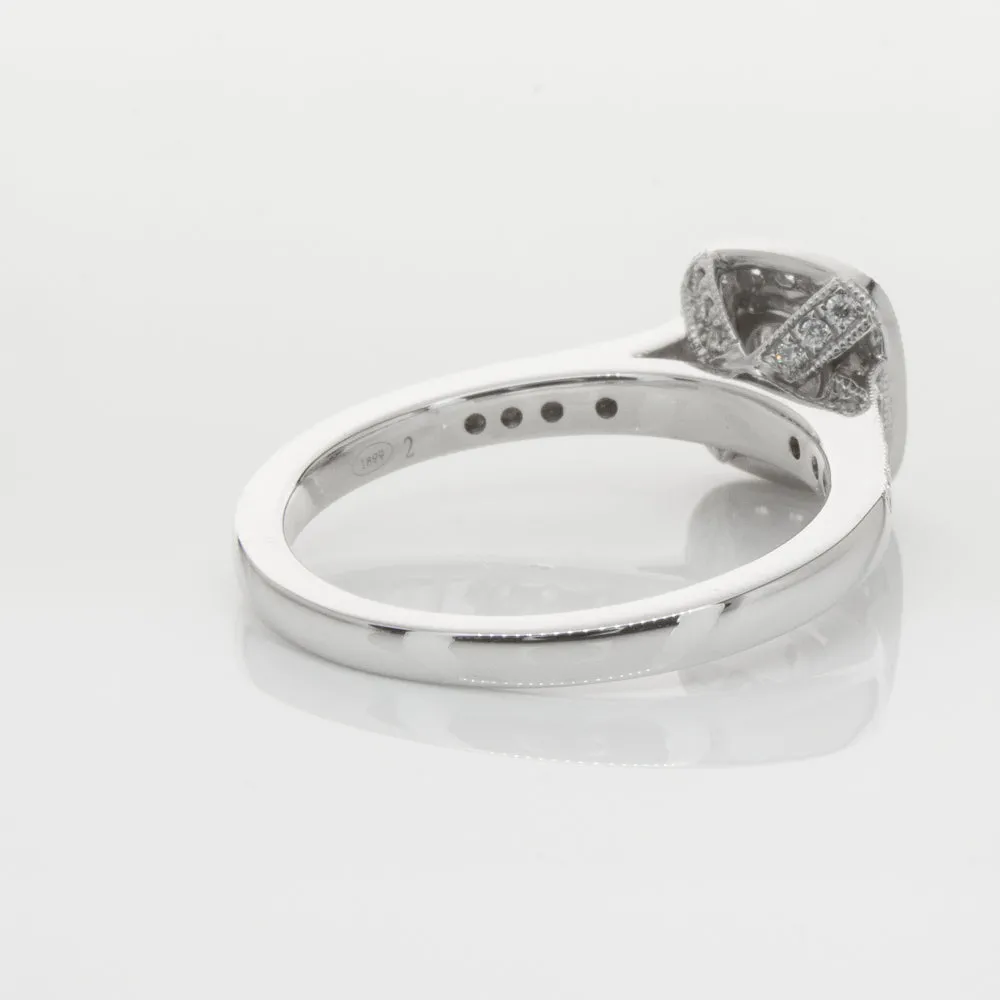 18ct White Gold .40ct Diamond Aurora Ring