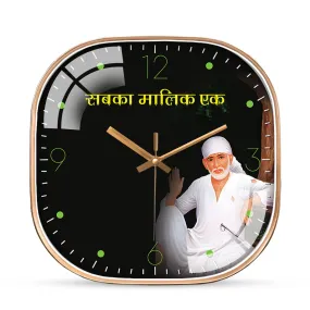 Adorable saibaba wall clock