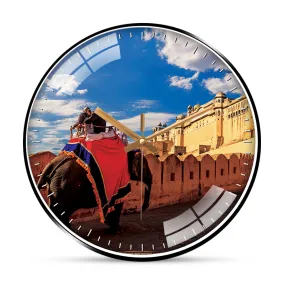 Amber fort jaipur wall clock