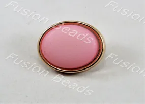 Baby Pink Matt Finish Button