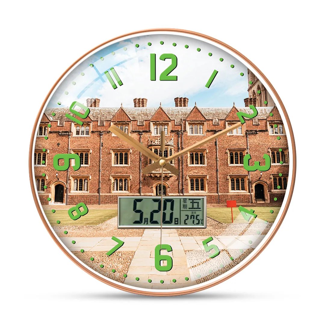 Beautiful cambridge city wall clock