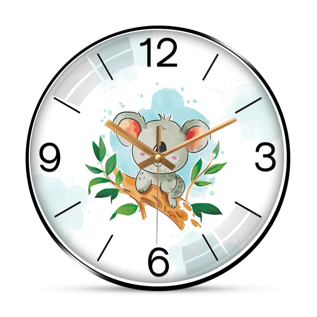 Beautiful koala wall clock