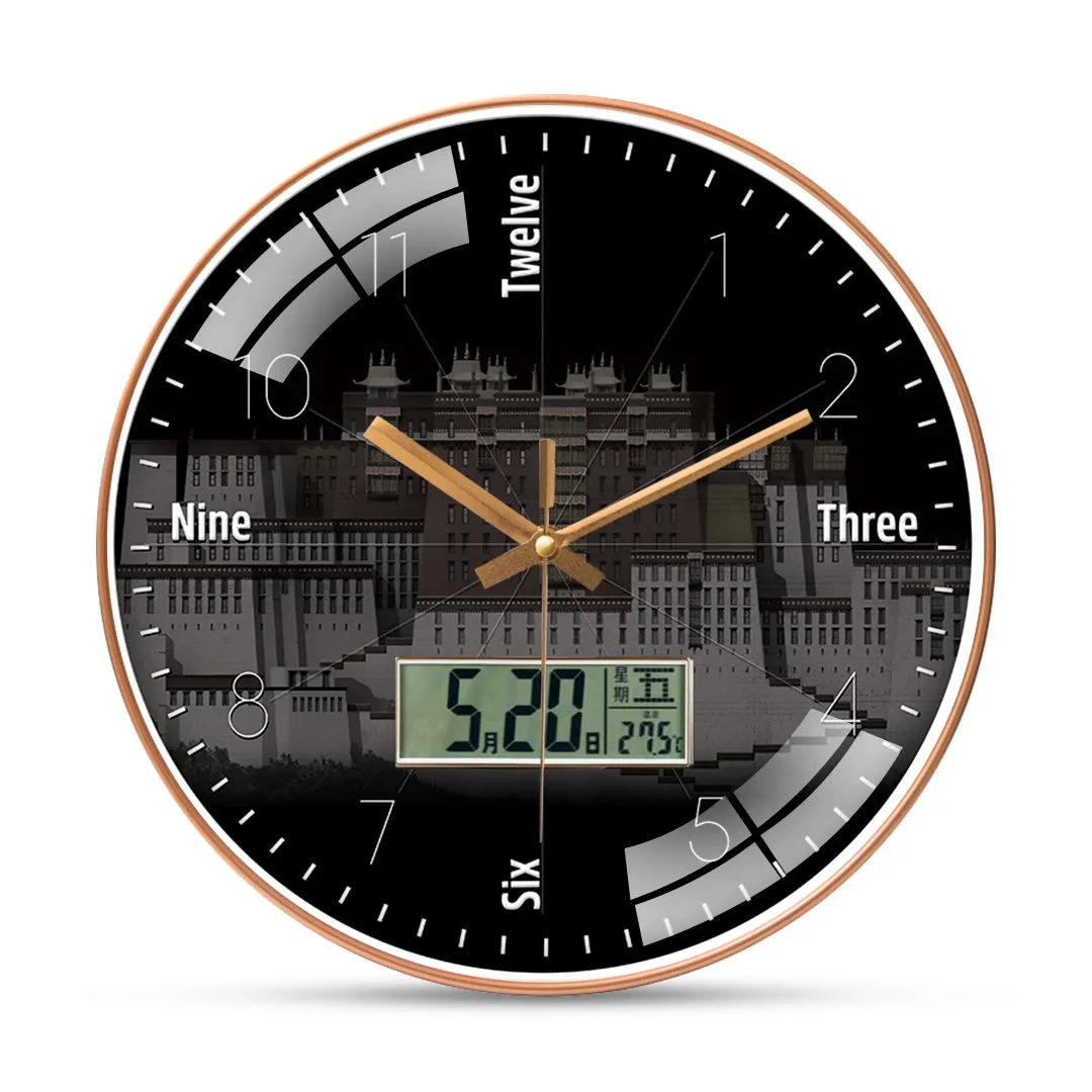 Beautiful place wall clock