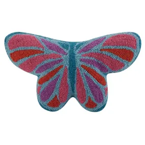 Butterfly Shaped Hook Throw Pillow