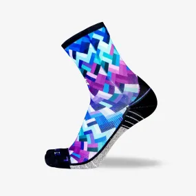 Geo Waves Socks (Mini Crew)