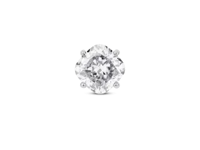 Lab-Grown Diamond 1ct. Cushion Cut Stud | White