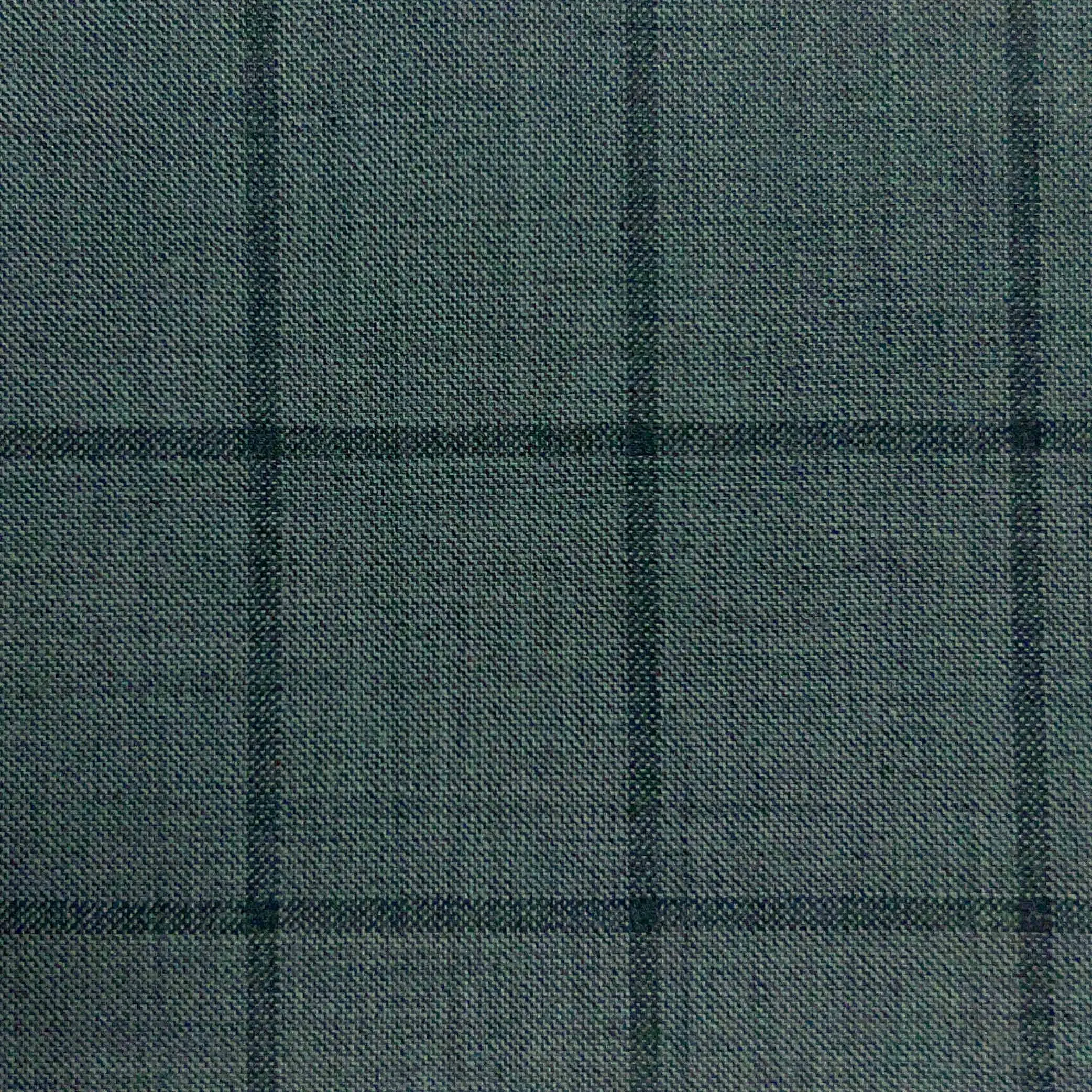 Light Grey With Black Windowpane