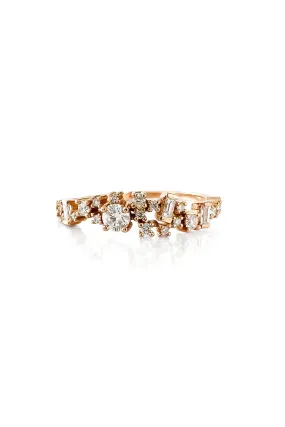 Light Rain gold ring