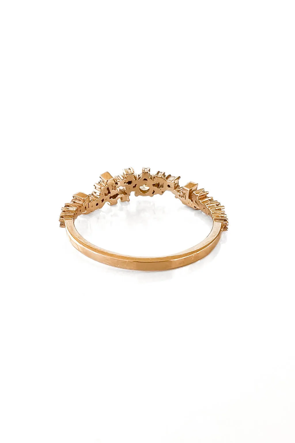 Light Rain gold ring