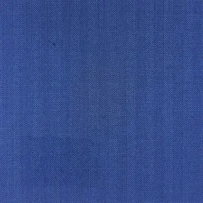 Royal Blue Herringbone With Comfort Stretch